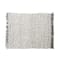 Hello Honey® 60" x 50" Natural & Gray Mélange Cozy Haven Wool Blend Shag Throw
